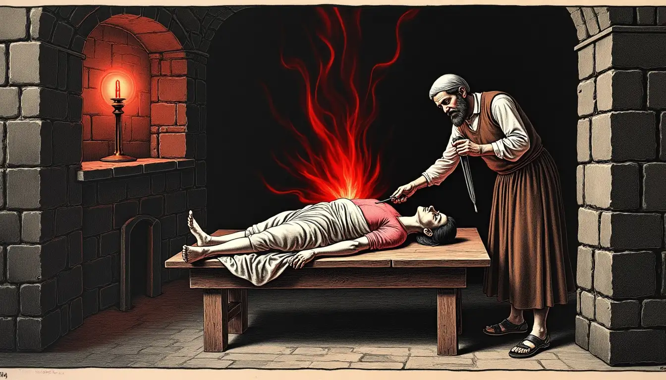 El hierro al rojo que quemaba heridas para curarlas