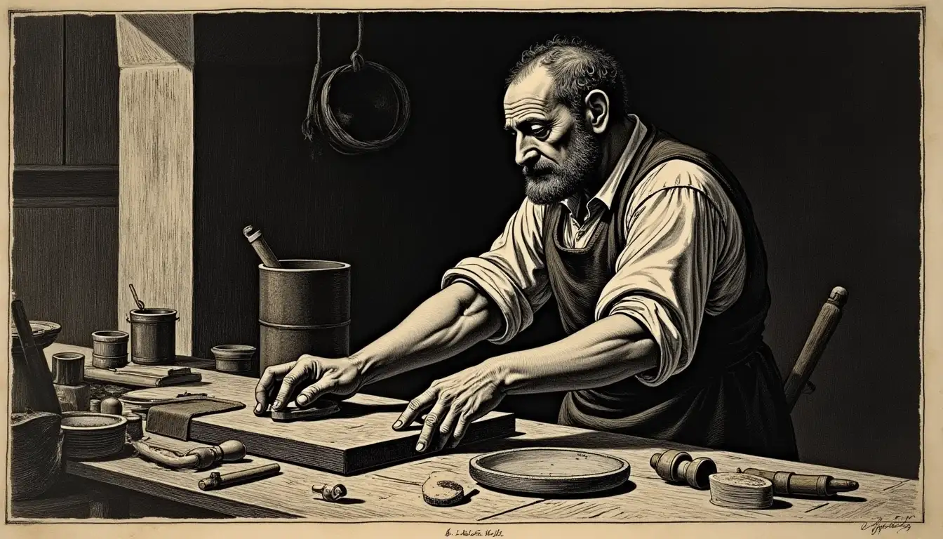 Escribía la historia del imperio. Palabra por palabra.