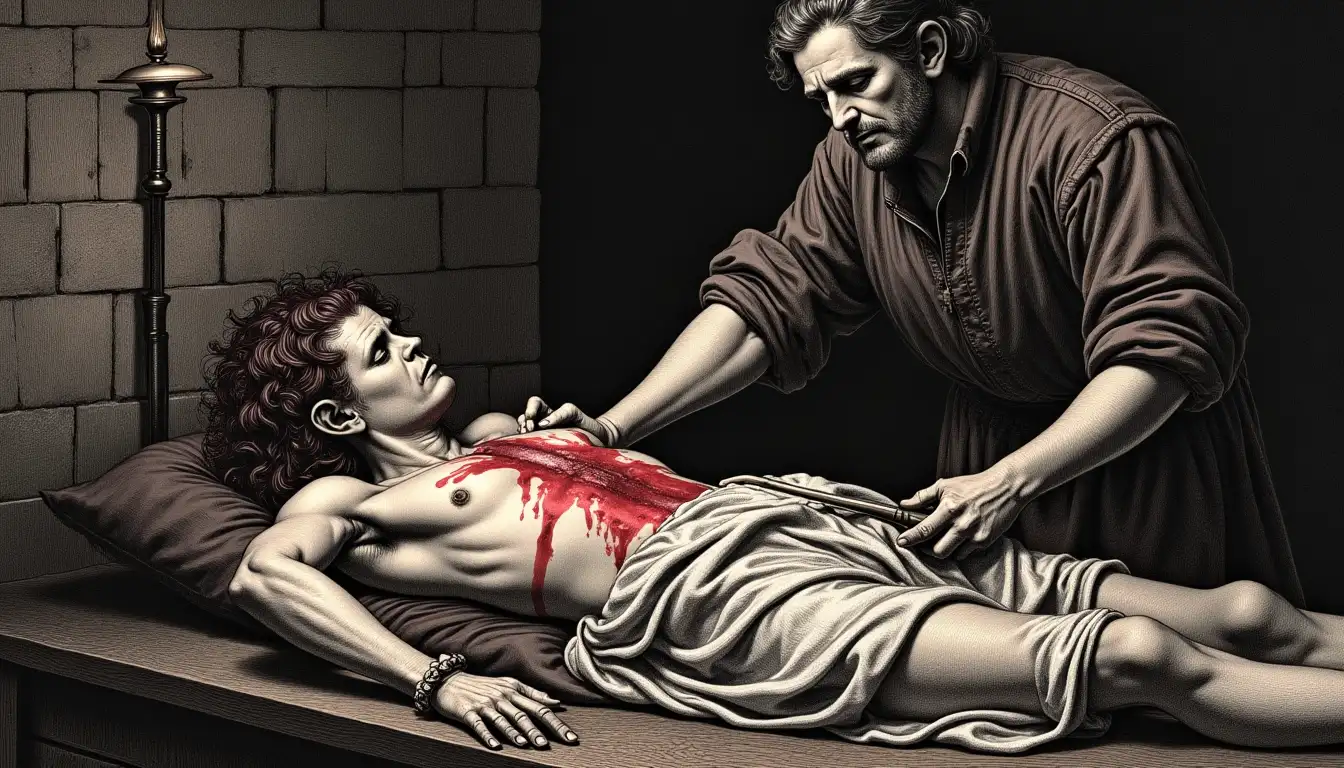 Le metían electrodos en el oído para «recargar» su audición