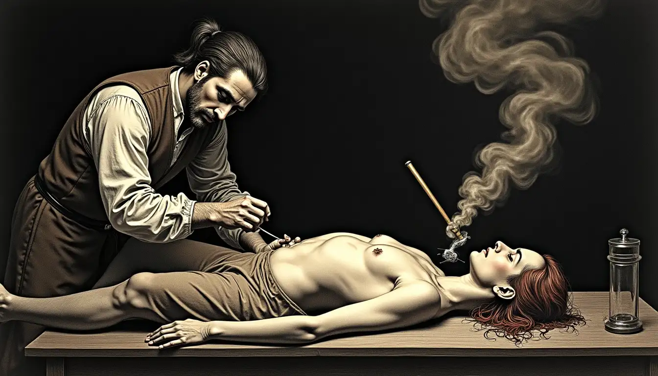 «Sopla humo aquí»: el absurdo que mató a miles de ahogados