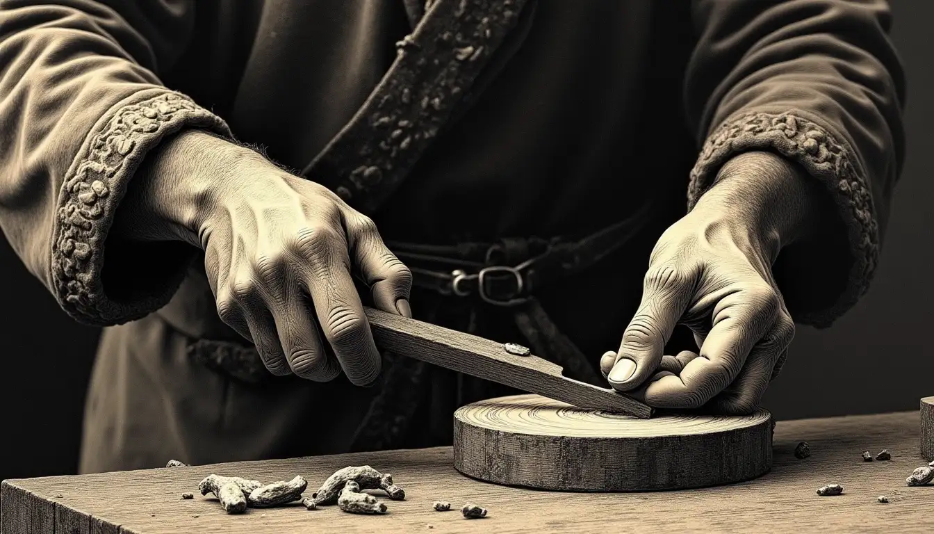 Forjaba el mejor acero del mundo. Con sus manos desnudas.