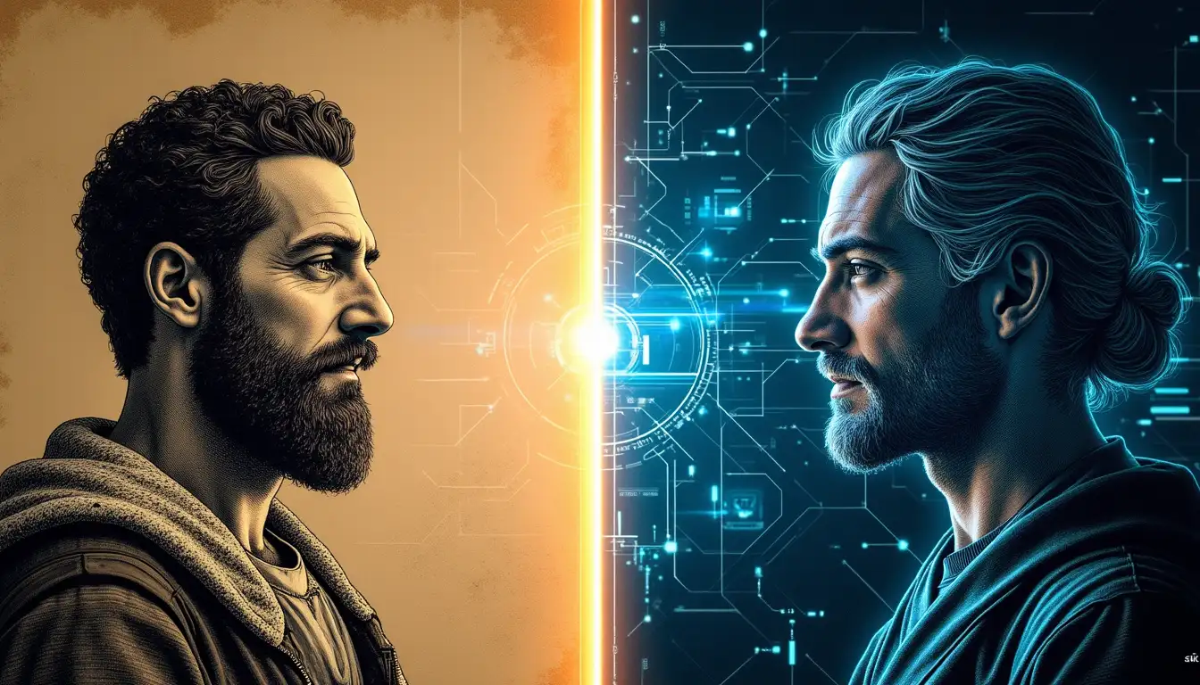 Interface futurista de ciberseguridad con códigos encriptados flotando en hologramas azules