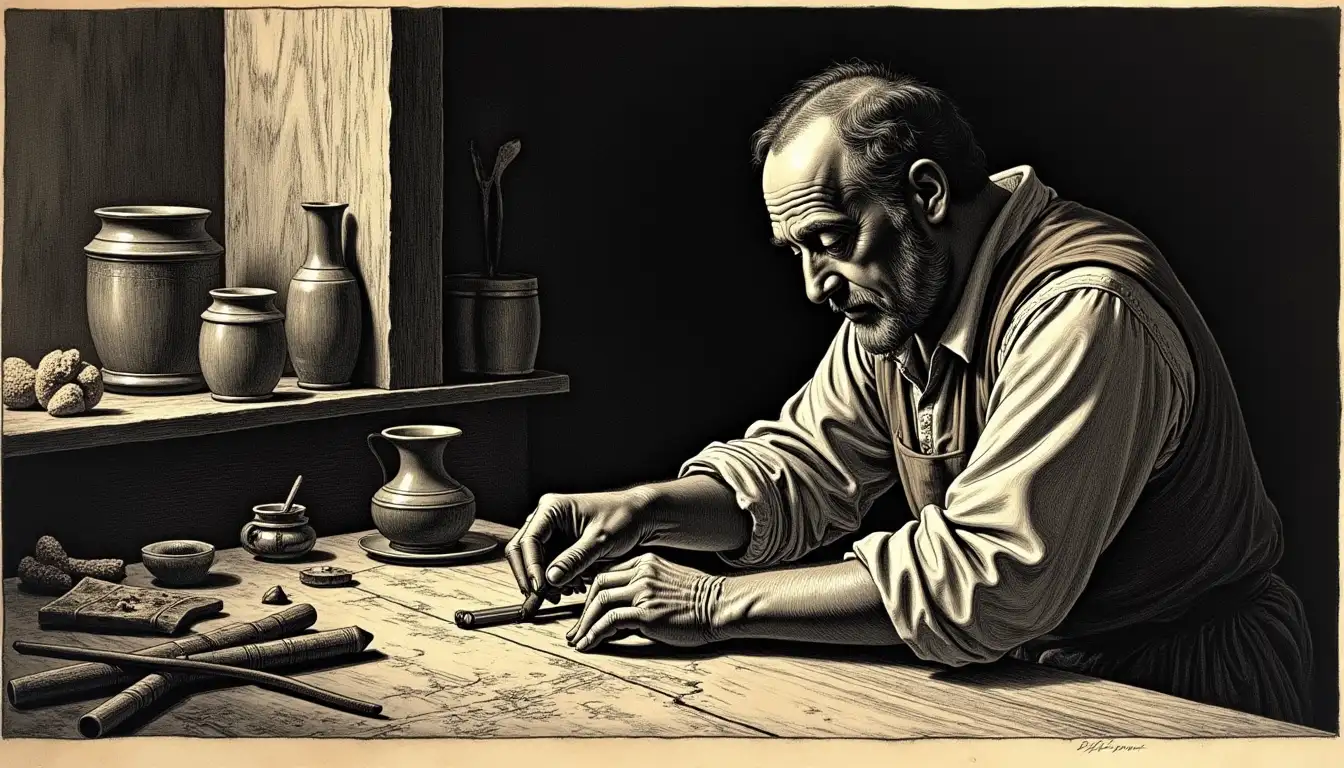 Sus azulejos tardaban dos semanas. La IA los hace en minutos.