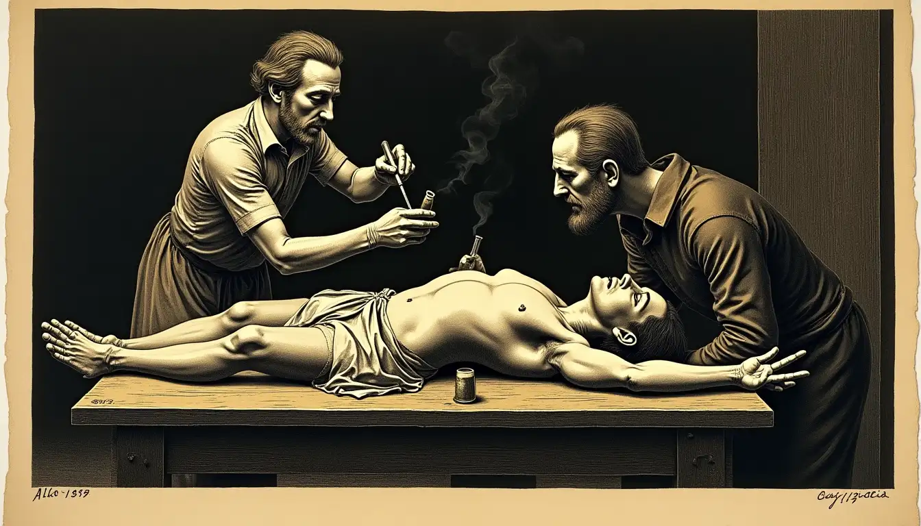 Bebían radio para ser inmortales. Les pudrió los huesos