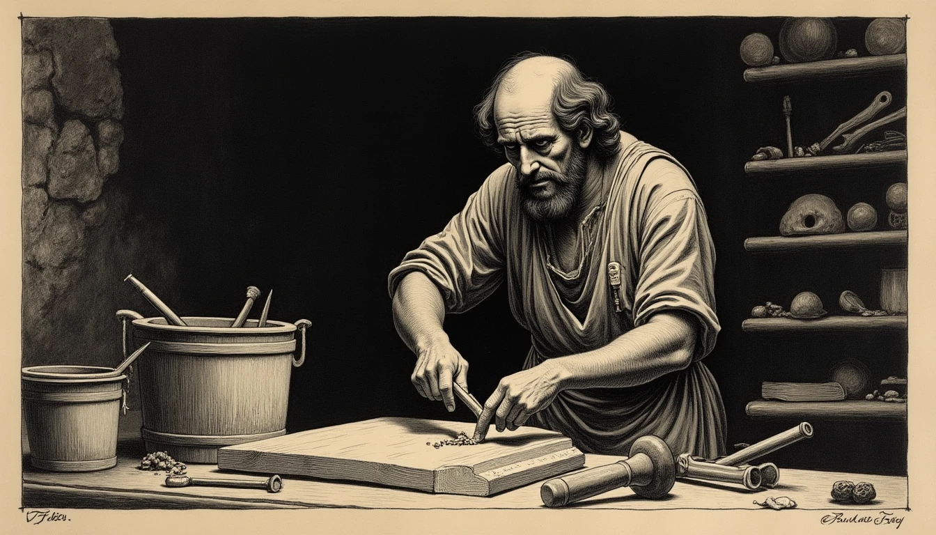 Trabajaba con oro blanco. El Rey se quedaba con el 40%