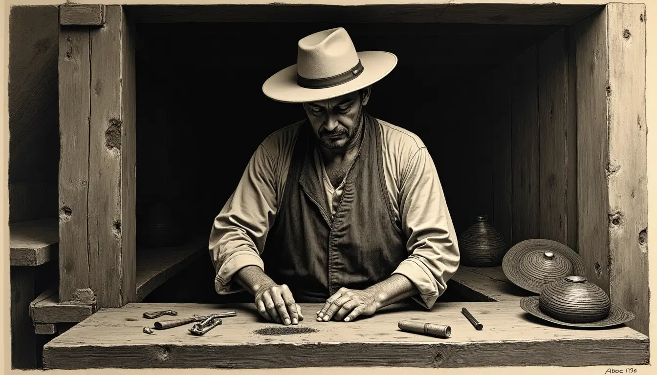 Moldeaba fieltro caliente que definía tu clase social