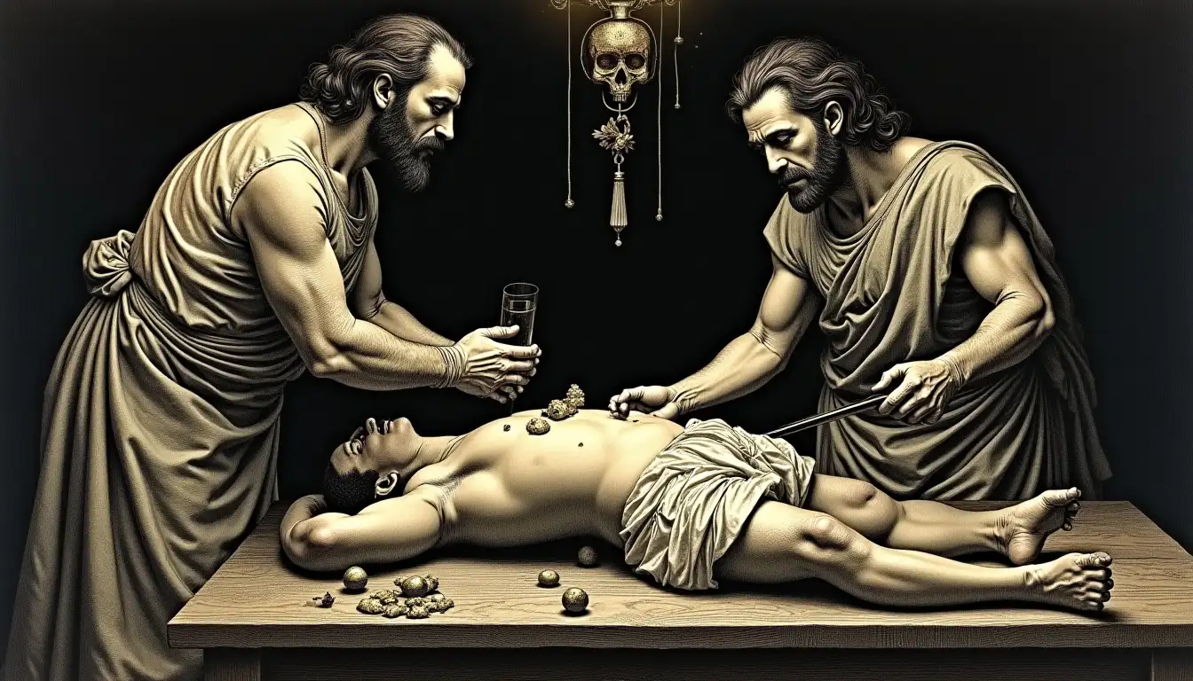 Tragabas un gusano de 8 metros para estar delgada. Morías epiléptica