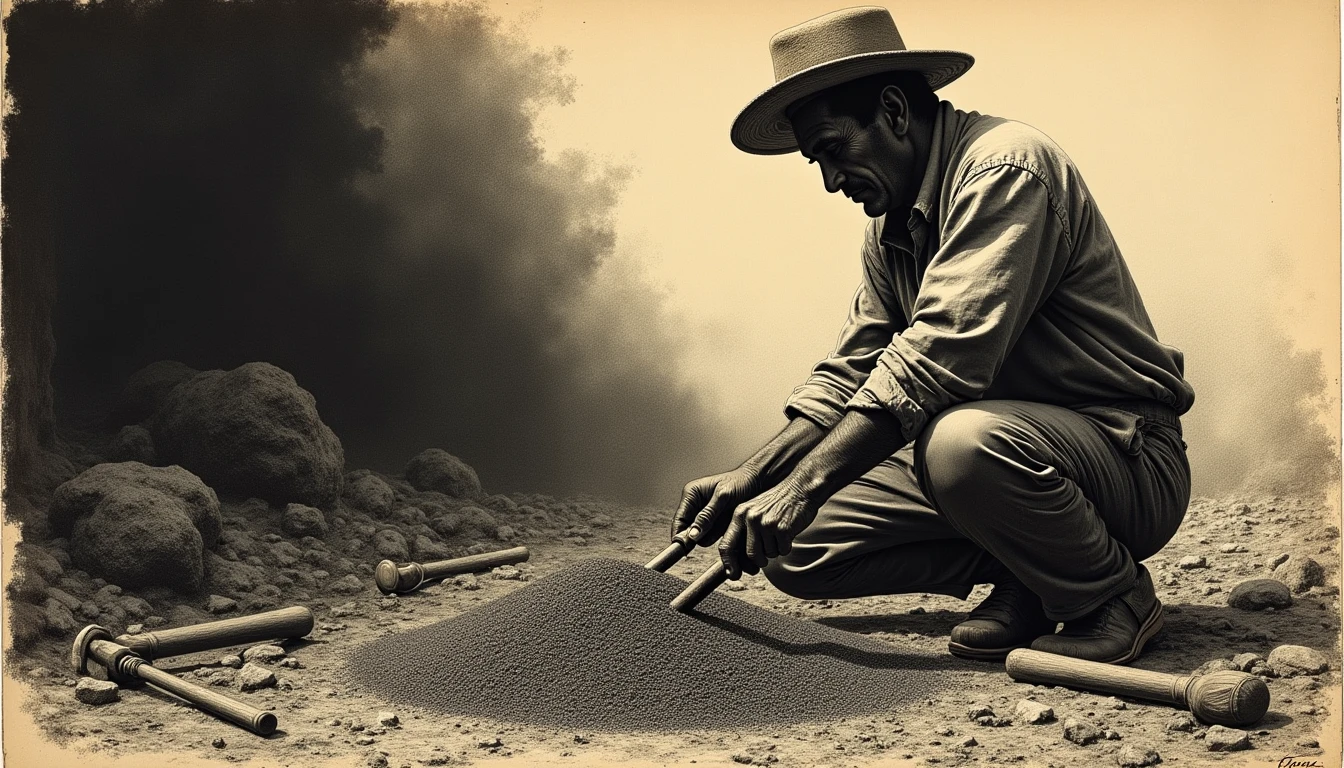 Sus manos sangraban por el oro verde. Hasta que llegó el plástico